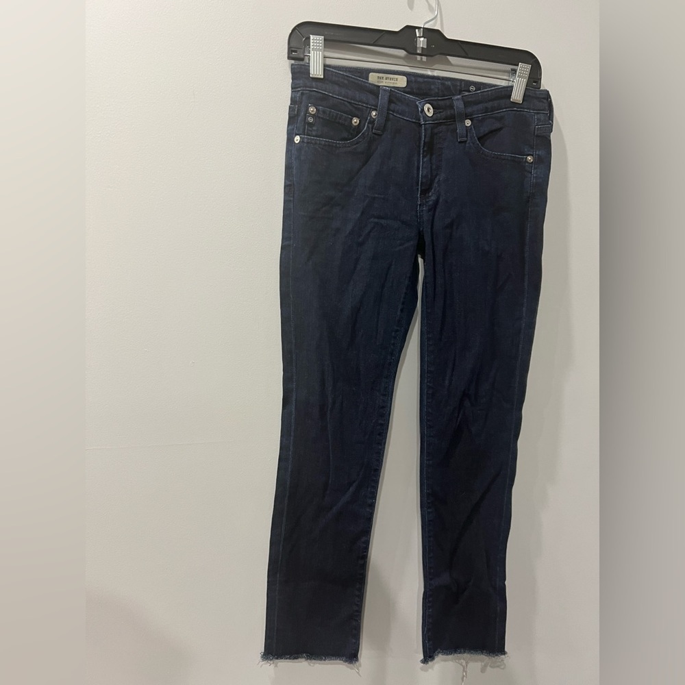 AG Adriano Goldschmied the Stevie slim straight blue jeans size 26R